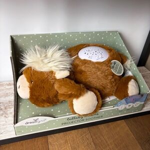 Dreamgro Lullaby Dreams Projector Soother Highland Cow Music Light Show NEW